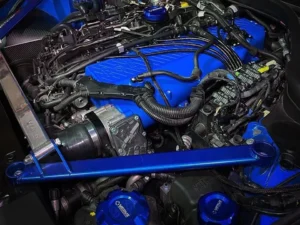 CSF Cooling - Racing & High Performance Division A90 Supra / BMW B58 Charge-Air Cooler Manifold - Custom Finish Center