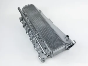 CSF Cooling - Racing & High Performance Division BMW Gen 1 B58 Charge Air Cooler Manifold - Raw Billet Center