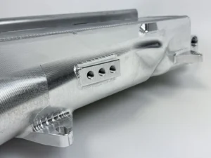 CSF Cooling - Racing & High Performance Division BMW Gen 1 B58 Charge Air Cooler Manifold - Raw Billet Center