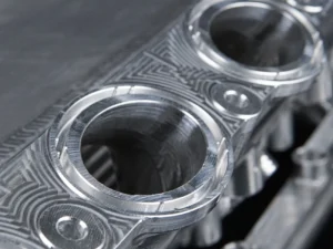 CSF Cooling - Racing & High Performance Division BMW Gen 1 B58 Charge Air Cooler Manifold - Raw Billet Center