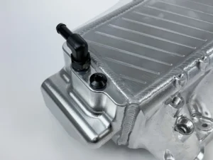 CSF Cooling - Racing & High Performance Division BMW Gen 1 B58 Charge Air Cooler Manifold - Raw Billet Center