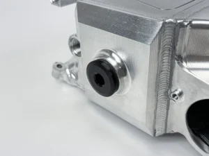 CSF Cooling - Racing & High Performance Division BMW Gen 2 B58 Race X Charge Air Cooler Manifold - Raw Billet Center