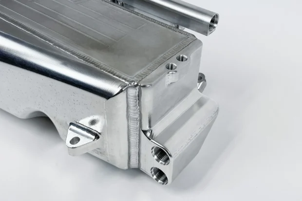 CSF Cooling - Racing & High Performance Division BMW Gen 2 B58 Race X Charge Air Cooler Manifold - Custom Finish Center