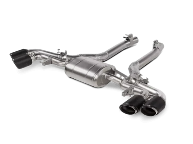 Akrapovic Slip-On Line with Carbon Fiber Titanium Tips BMW X5M F95 | X5M Competition F95 2020+