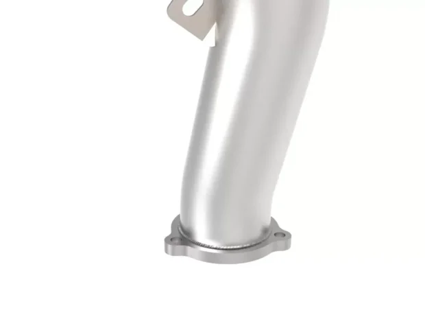 aFe Power Twisted Steel 3" Stainless Downpipe w/ Cat Audi A4 | A5 | Q5 2009-2016