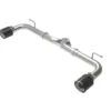 Takeda 2-1/2" 304 Stainless Axle-Back Exhaust System w/ Carbon Fiber Tips Mazda 3 L4 2.0L|2.5L 2014-2018