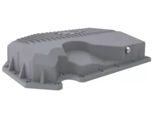 aFe Power Street Series Raw Engine Oil Pan w/ Machined Fins (w/out Oil Level Sensor) Audi | Volkswagen 2005-2021