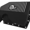 aFe Power Pro Series Black Engine Oil Pan w/ Machined Fins (w/out Oil Level Sensor) Audi | Volkswagen 2005-2021