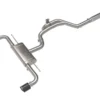 aFe Power Gemini XV 3" to 2-1/2" 304 Stainless Steel Catback Exhaust System with Cut-Out Carbon Fiber Tips Volkswagen GTI Gas L4-2.0L t 2022-2024