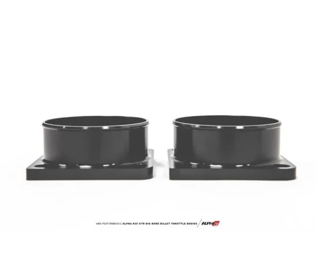 Alpha Performance Big Bore Billet Throttle Bodies with Standard Hose Flanges Nissan GT-R R35 2009+