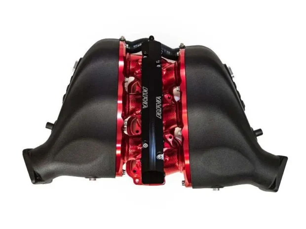AMS Performance ALPHA CNC Aluminum & Carbon Fiber/Cast Intake Manifold Nissan R35 GT-R 2007-2016