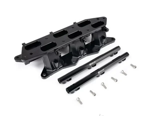 AMS Performance Black Port Injection Lower Manifold Nissan Z 2023-2024