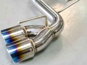 Agency Power Titanium Tip Catback Exhaust w/o Muffler Subaru STI Hatch 08-22 | WRX Hatch 11-22 CLEARANCE