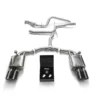 ARMYTRIX Valvetronic Exhaust System Audi A4 | A4 Avant B9 2.0 TFSI 2WD Non-OPF 2016+ - Carbon Fiber