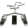 ARMYTRIX Valvetronic Exhaust System A4 Quattro | A4 Avant Quattro B9 2.0 TFSI 4WD Non-OPF 2016+ - Matte Black