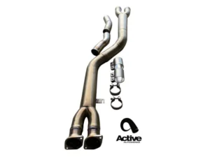 Active Autowerke Single Midpipe with Resonator BMW X3M | X4M 2019+