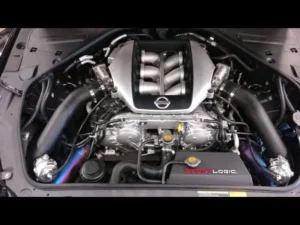 Boost Logic 3" Titanium Intake Kit No MAF Raw Finish Nissan GTR R35 2009+
