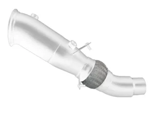 Evolution Racewerks Sports Series 4-Inch 200 Cell High Flow Catted Downpipe Polished Finish BMW 328i N20 12-16