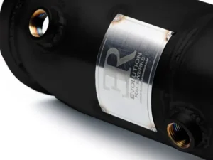 Evolution Racewerks Sports Series 4-Inch 200 Cell High Flow Catted Downpipe Thermal Coated Black Finish BMW 328i N26 12-16