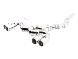 Meisterschaft Stainless Steel Super GT Racing Ultimate Performance Exhaust System with 4x90mm Round Split BMW 328i F30 12-16
