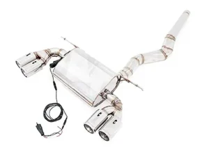 Meisterschaft Stainless GTC Axle Back Muffler 4x90mm Tips BMW 328i | xi Sedan | Wagon 12-16