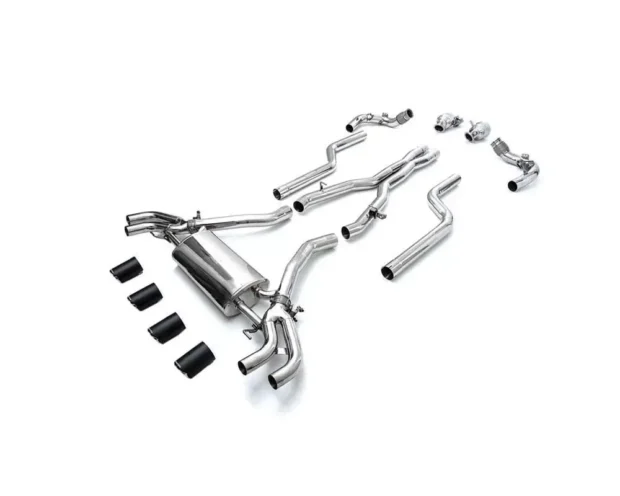 ARMYTRIX Valvetronic Exhaust System BMW X5 M F95 | X6 M F96 2020+ - Carbon Fiber