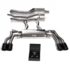 ARMYTRIX Valvetronic Exhaust System BMW X3 M | X4 M 2019+ - Carbon Fiber