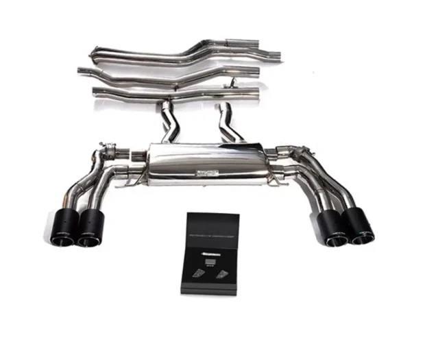 ARMYTRIX Valvetronic Exhaust System BMW X3 M | X4 M 2019+ - Carbon Fiber