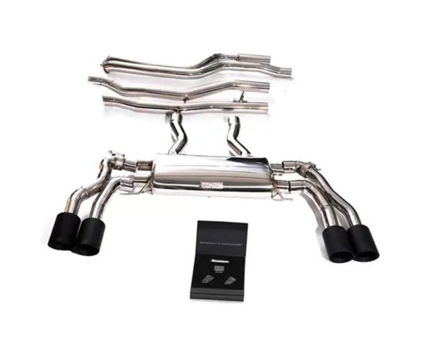 ARMYTRIX Valvetronic Exhaust System BMW X3 M | X4 M 2019+ - Matte Black