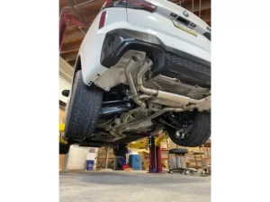 Valvetronic Designs 4 3.5In Outlet Black Tips Anodized Gold Valved Sport Exhaust System BMW X3M | X4M | F97 | F98 2019-2022