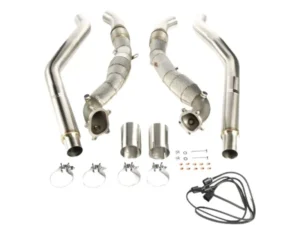 CTS Turbo Cast Downpipe Set w/ High Flow Cats Audi C7 RS7 | S6 | S7 4.0T 2013-2018