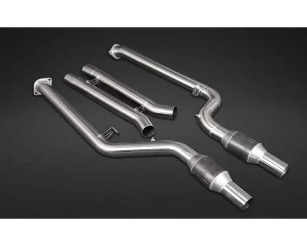 Capristo Exhaust Valved Exhaust System w/ 200 Cell Sport Cat Mid Pipes & Carbon Fiber Tips BMW X3M Competition