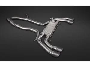 Capristo Exhaust Valved Exhaust System w/ 200 Cell Sport Cat Mid Pipes & Carbon Fiber Tips BMW X3M Competition