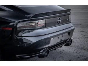 Capristo Exhaust Valved Exhaust w/ Center Silencer Race & Wicrom Silver Tips Nissan Z RZ34