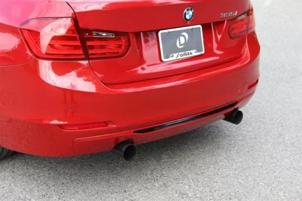 Dinan Free Flow Stainless Exhaust with Black Tips BMW