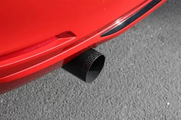 Dinan Free Flow Stainless Exhaust with Black Tips BMW