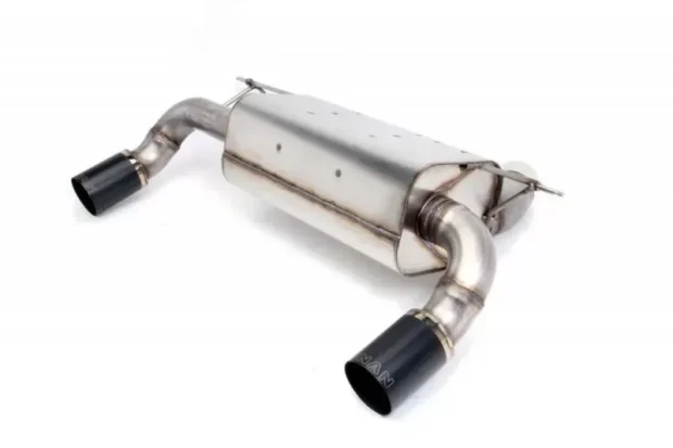 Dinan Free Flow Stainless Exhaust with Black Tips BMW F30 340i 16-17