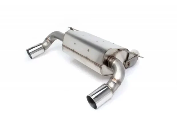Dinan Free Flow Stainless Exhaust with Polished Tips BMW F30 340i 16-17