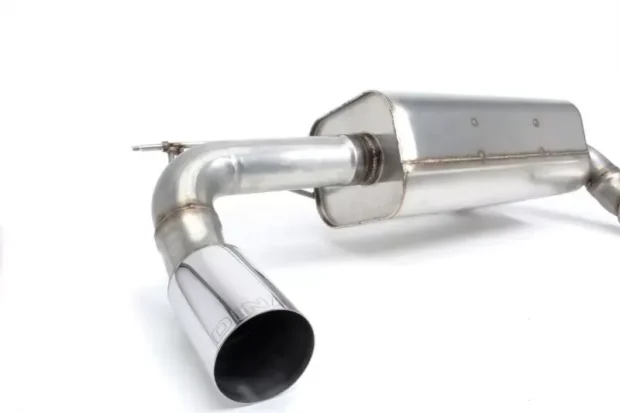 Dinan Free Flow Stainless Exhaust with Polished Tips BMW F30 340i 16-17