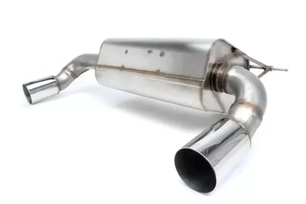 Dinan Free Flow Stainless Exhaust with Polished Tips BMW F30 340i 16-17