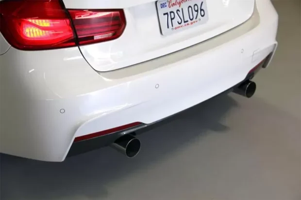 Dinan Free Flow Stainless Exhaust with Polished Tips BMW F30 340i 16-17