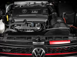 Eventuri Full Carbon Intake System Black Carbon Volkswagen Golf R 15-17