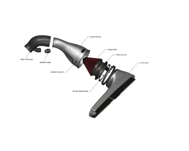 Eventuri Black Carbon Intake System Volkswagen MK8 Golf R | Clubsport