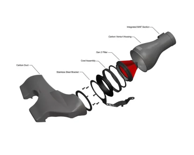 Eventuri Black Carbon Intake System BMW F4X M135i M235i / F39 X2 35i B48