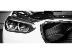 Eventuri Black Carbon Airbox lid + LCI Carbon Scoops BMW F97 X3M / F98 X4M