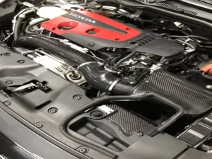 Eventuri Black Carbon Charge Pipe Honda FK8 Civic Type-R