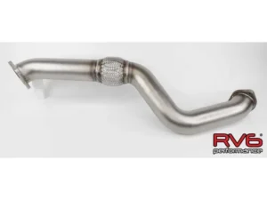 RV6 Performance Silver Ceramic Front Pipe Honda Accord 2.0T 2018+