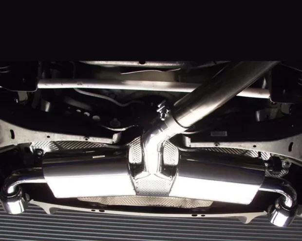 B&B Exhaust Catback Stealth Exhaust System w/3.5-Inch Single Round Tips Volkswagen Jetta GLI 2011-2016