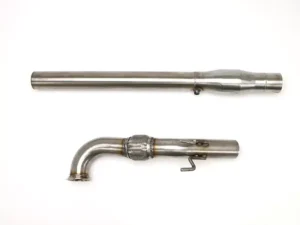B&B Exhaust High Flow Catted Downpipe Volkswagen Jetta MK6 2.0T 2011-2016