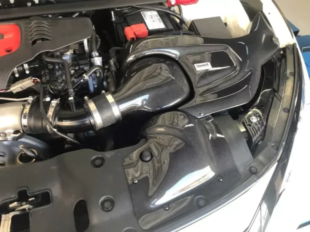 GruppeM Carbon Fiber Ram Air Intake System Honda Civic Type-R FK8 17-19